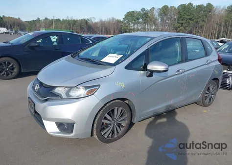 2015 Honda Fit Ex/Ex-L z USA, uszkodzony, nr VIN 3HGGK5H86FM700483